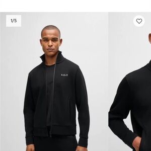 Men’s Hugo Boss Sweatshirt with Jacquard collar and cuffs size 3x